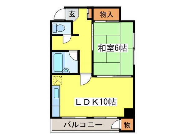 リベルティ－大通の物件間取画像